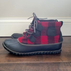 SOREL Out 'N About Buffalo Plaid Boot